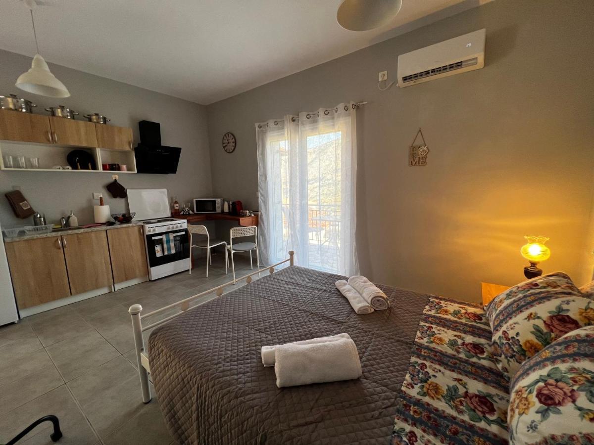 Aggelikis Studio Apartment Zóla Exterior foto